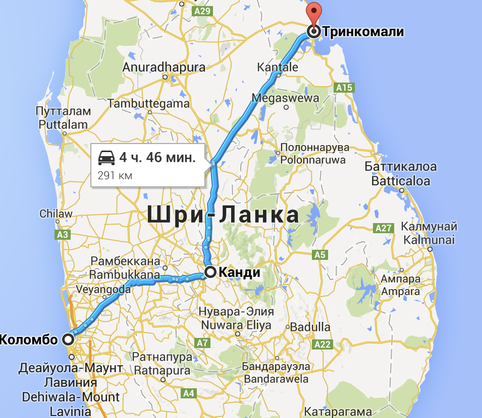 Так выглядит этот маршрут на карте