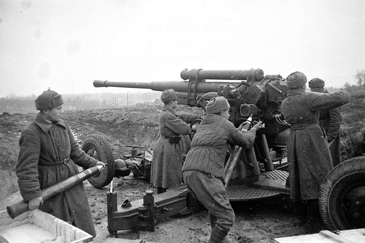 Зенитно-артиллерийский дивизион в 1941