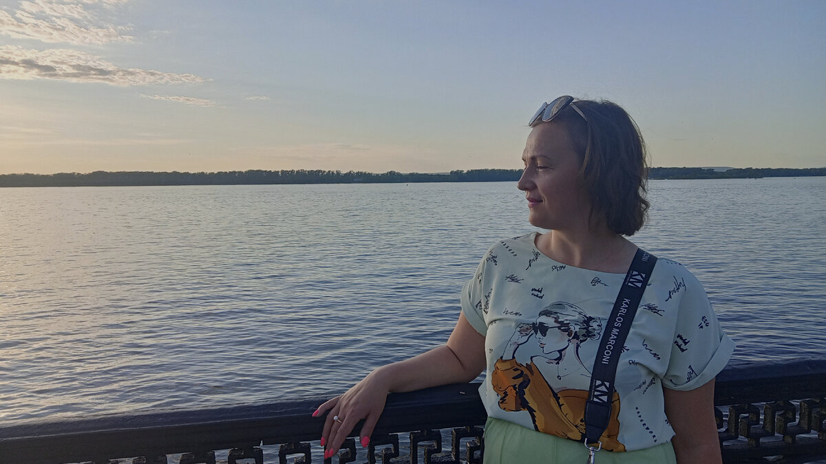 Я на набережной Самары 2022г