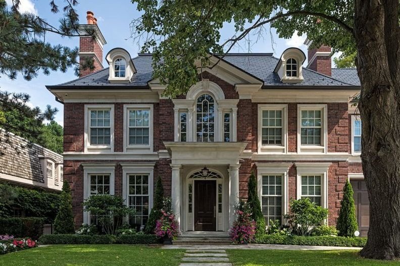 Дом в регентском георгианском стиле