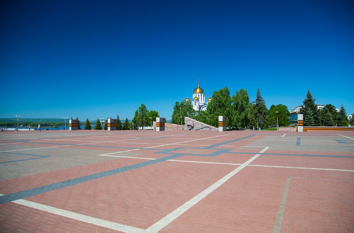 Что посмотреть в Самаре: площадь Славы | Фотограф-хронограф | Дзен