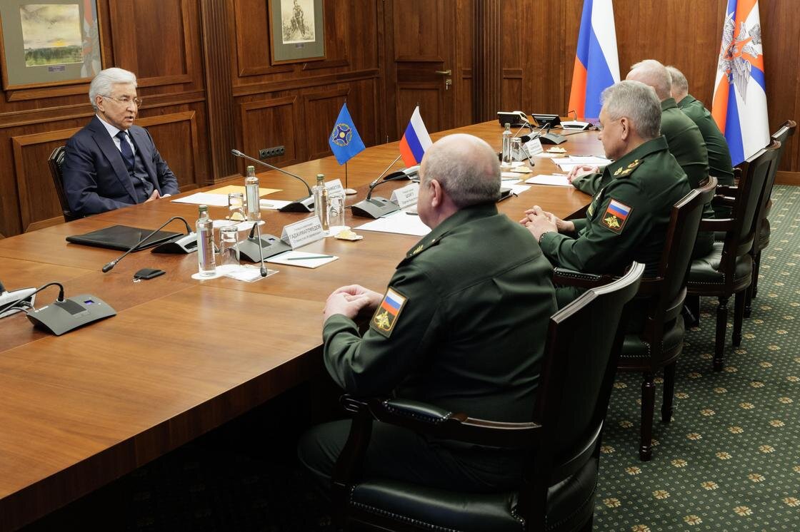    Встреча Имангали Тасмагамбетова и Сергея Шойгу:odkb-csto.org