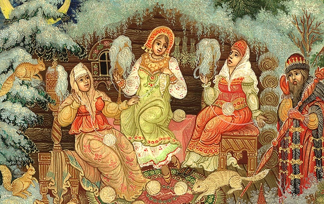 Три девицы и царь картинки