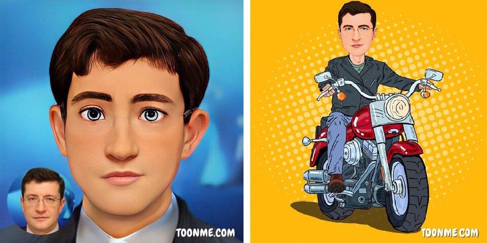     Глеб Никитин, губернатор Нижегородской области. ФОТО: Toonme.com