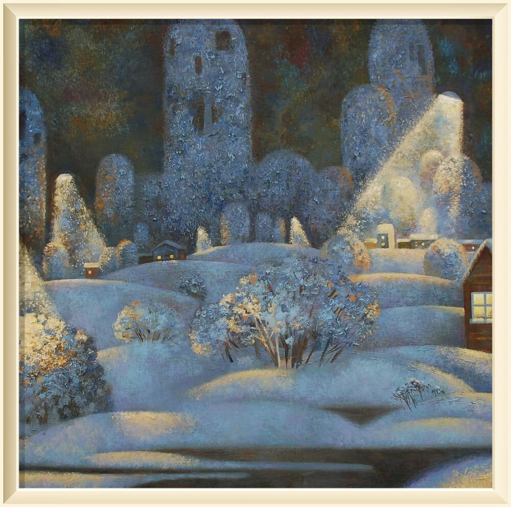   / Anastasia Lobanova  " "  70×70,,. 2019-2020