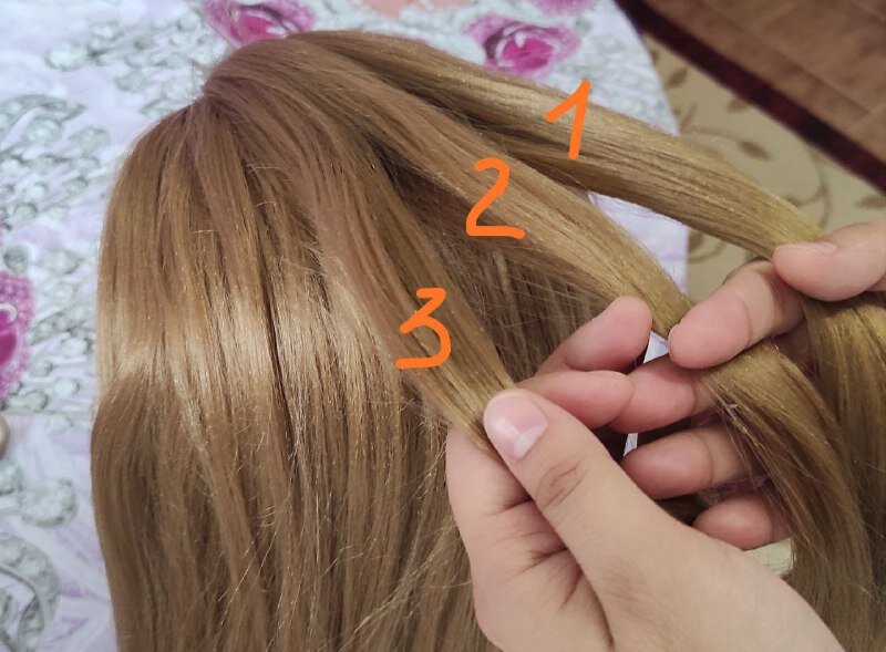 схема плетения