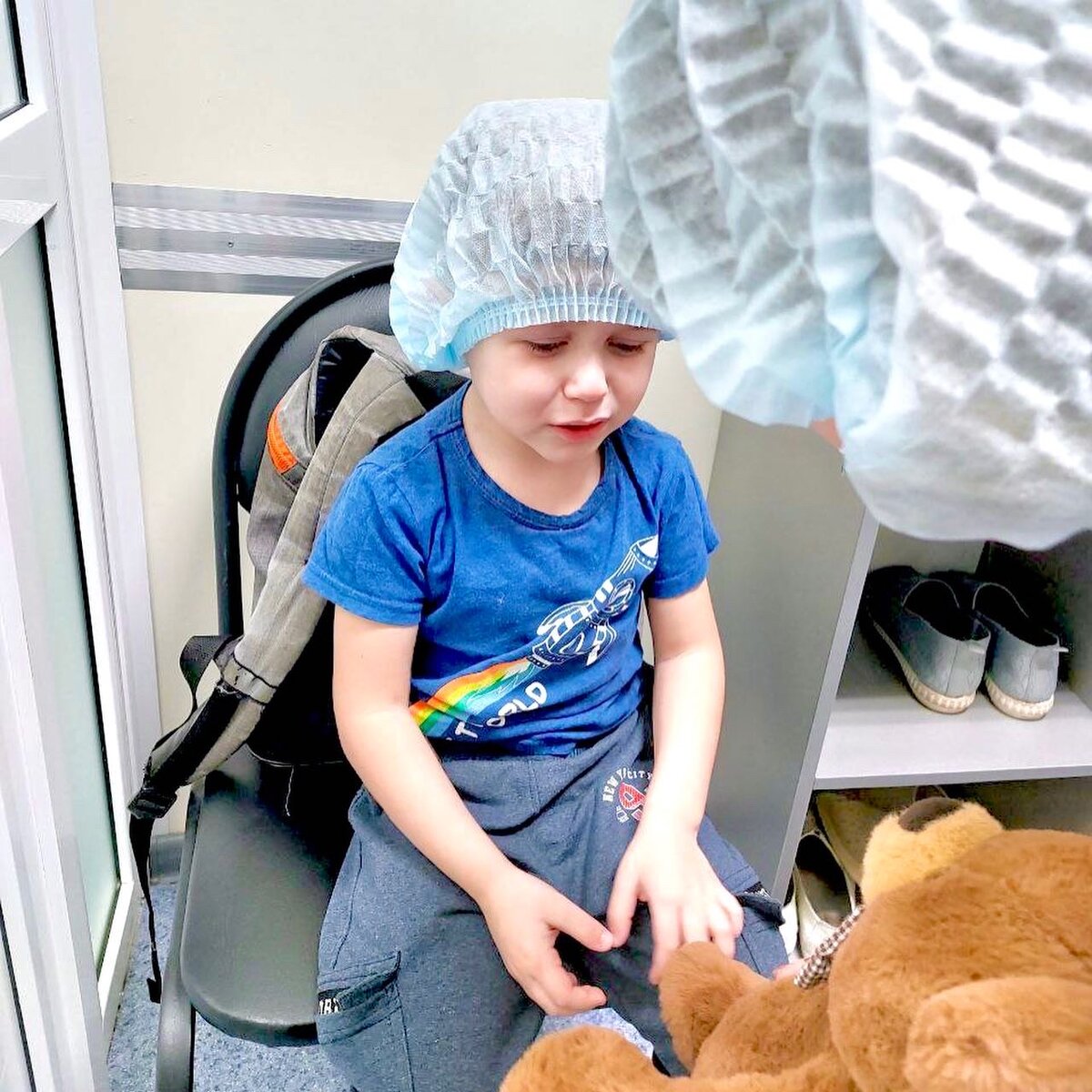 Перед операцией на глазках