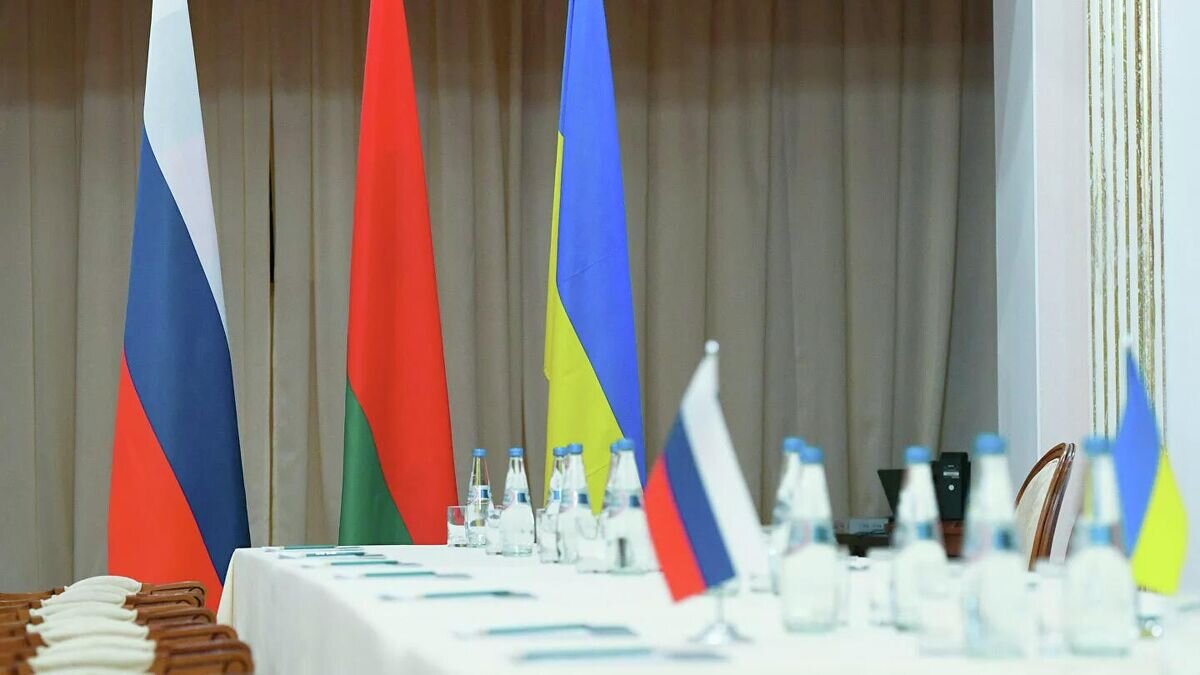    Переговоры России и Украины© РИА Новости / Александр Кряжев