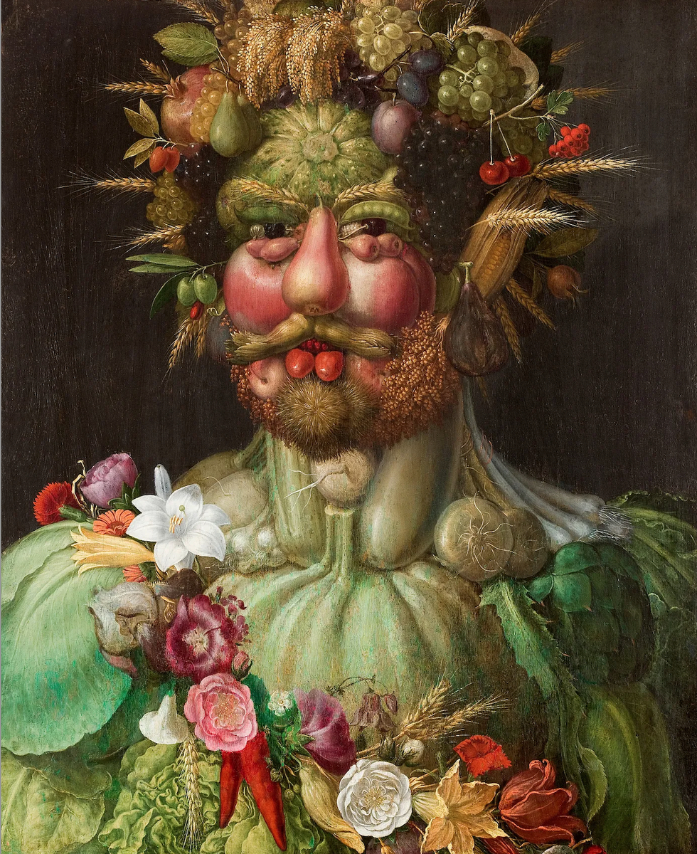Giuseppe Arcimboldo, Rudolf II of Habsburg as Vertumnus, 1590