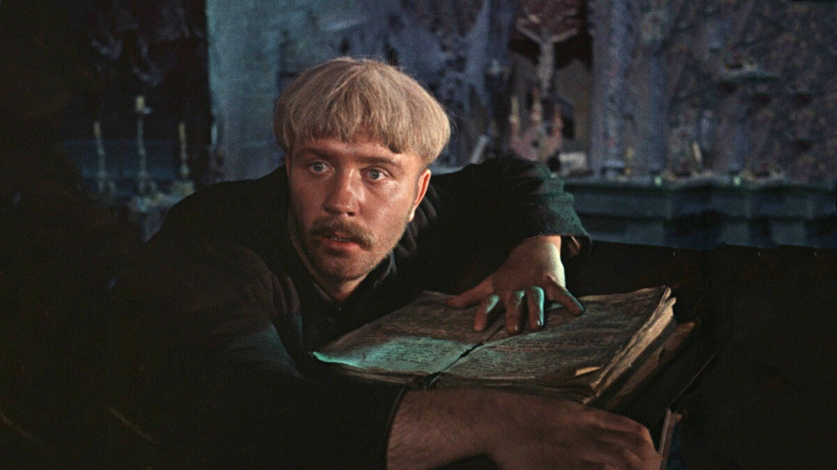 Кадр из фильма "Вий" (1967)