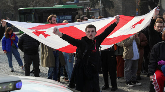    В Тбилиси завершилась акция протеста Сергей Бунеев