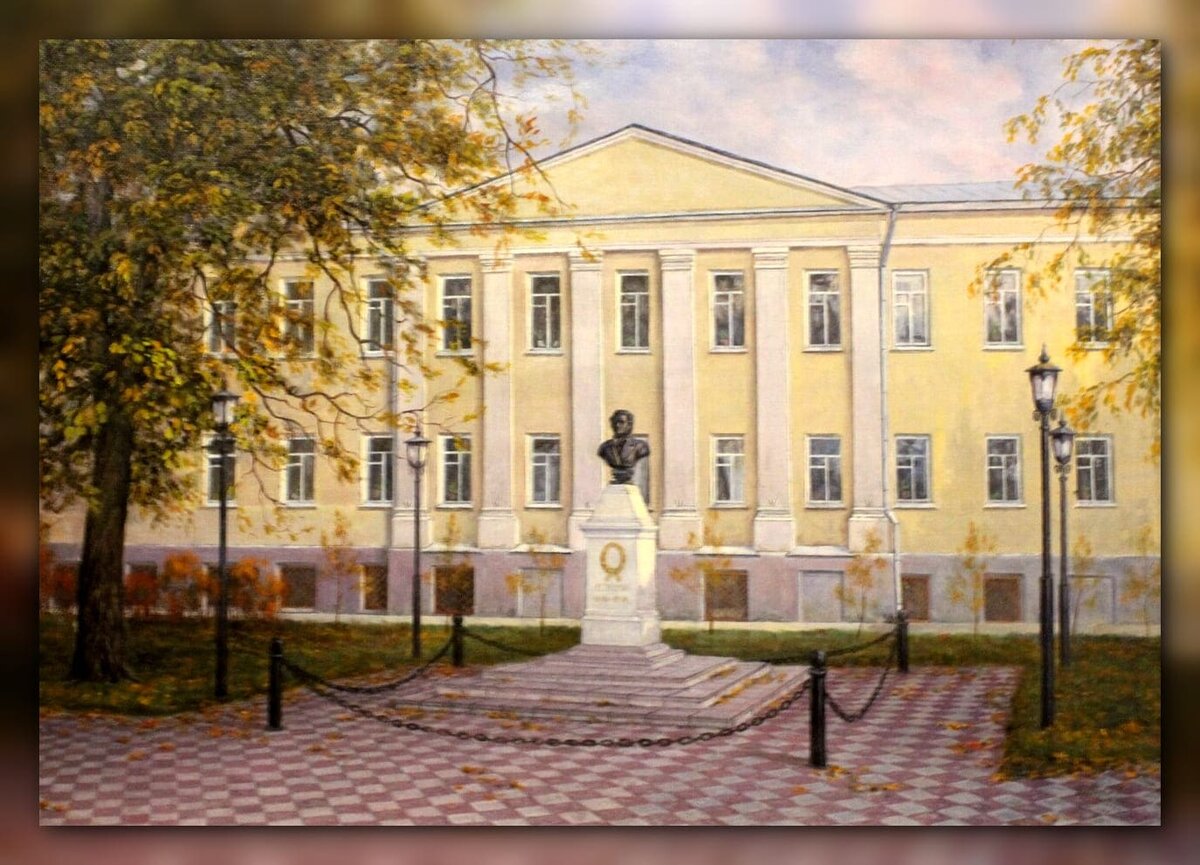 Лицей 1 тула. Памятники Пушкину в лицее 1 в Перми. Памятник Вавилову в г.Пушкине.