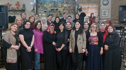 Встреча вышивальщиц Дагестана. Весна 19.03.2023г.