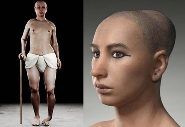 Реконструкция облика Тутанхамона