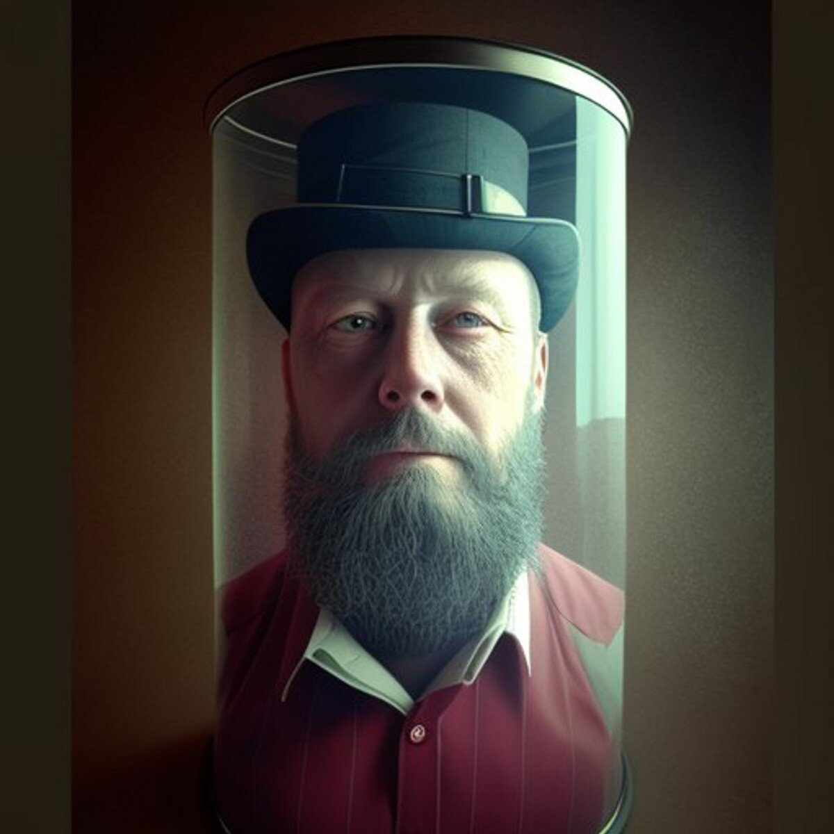 Мужчина в цилиндре