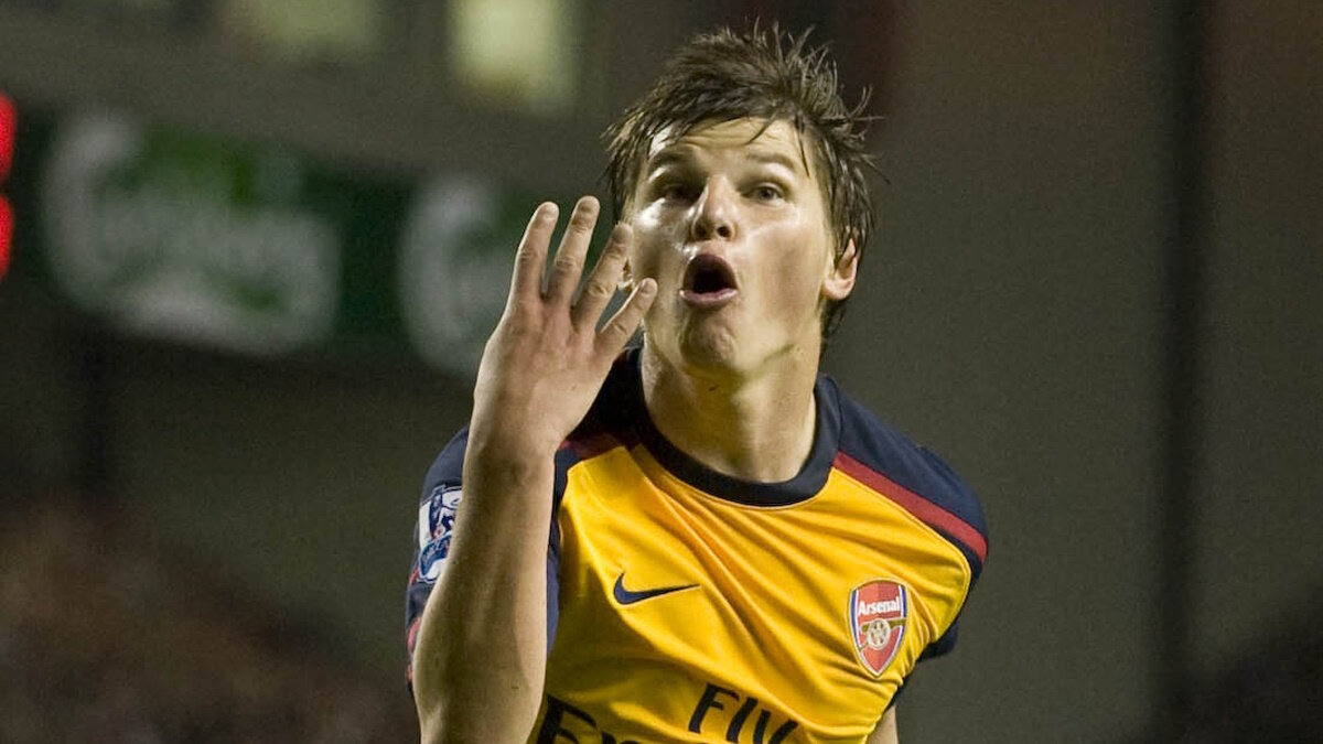    Андрей Аршавин в АПЛ забил 4 гола "Ливерпулю". Фото: GLOBAL LOOK PRESS