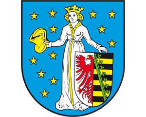 Герб города "Coswig". Картинка из открытых источников.