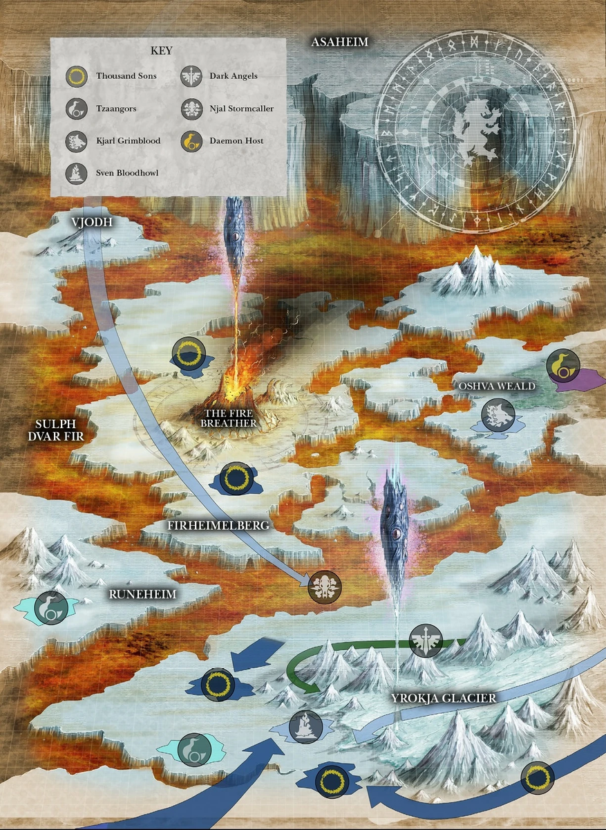 Вторжение на Фенрис. Видно, что жить тут... тяжело...