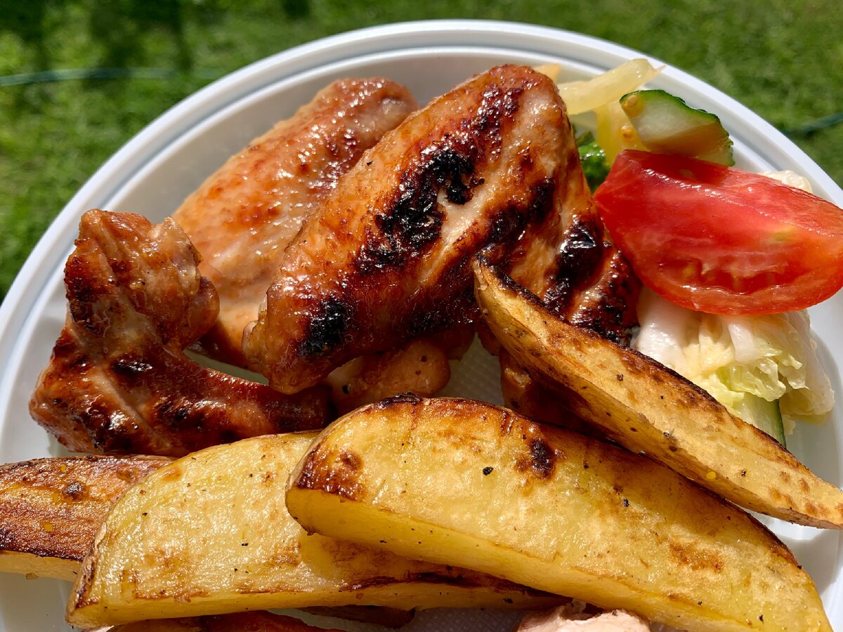 Рецепт шашлыка крылышки