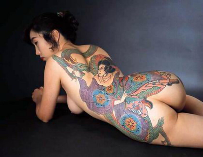 Ирэдзуми - японская татуировка.