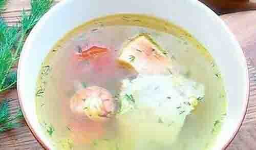 Рыбный суп без картошки - рецепт с фото