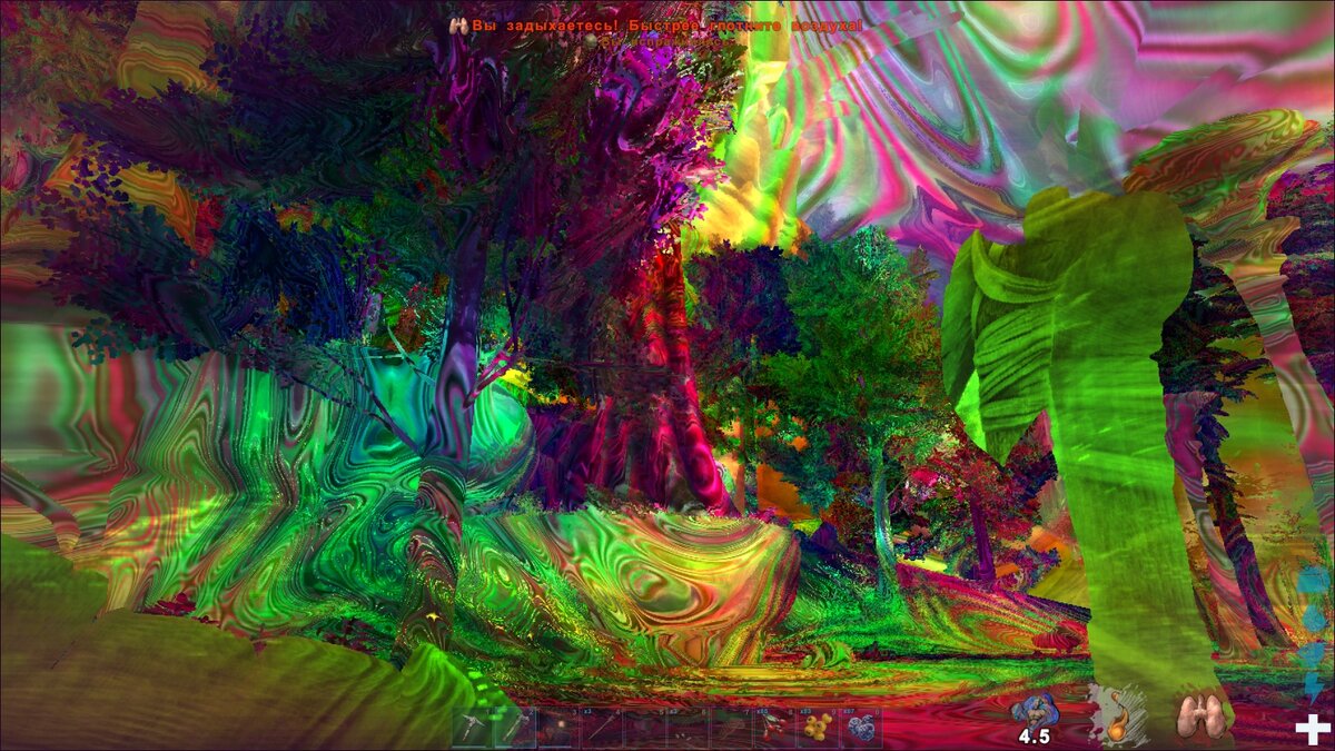 Тот неловкий момент, когда съел не те грибы...