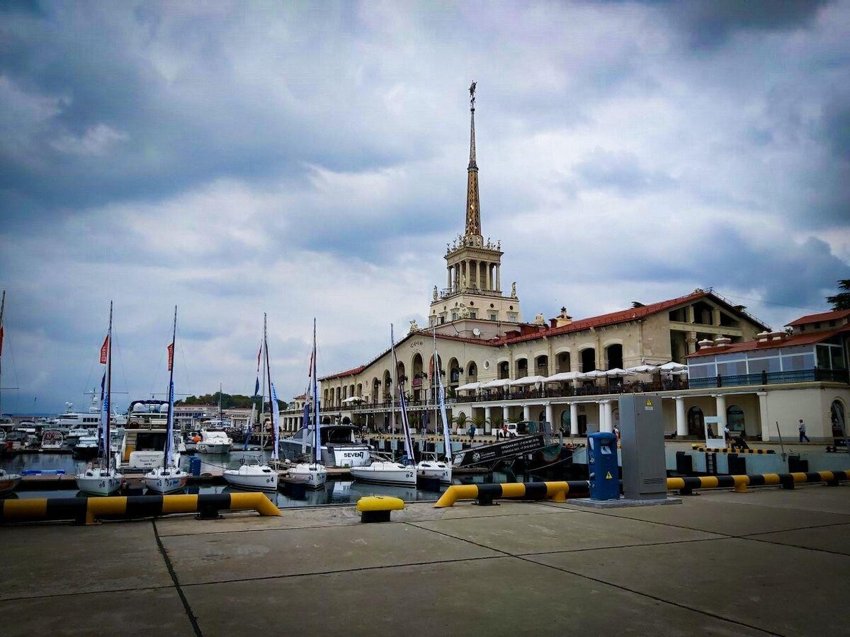 Порт в Сочи