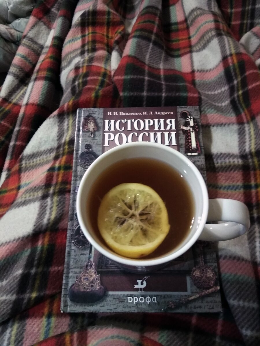 Чай с лимоном вкуснее с книгой по истории.