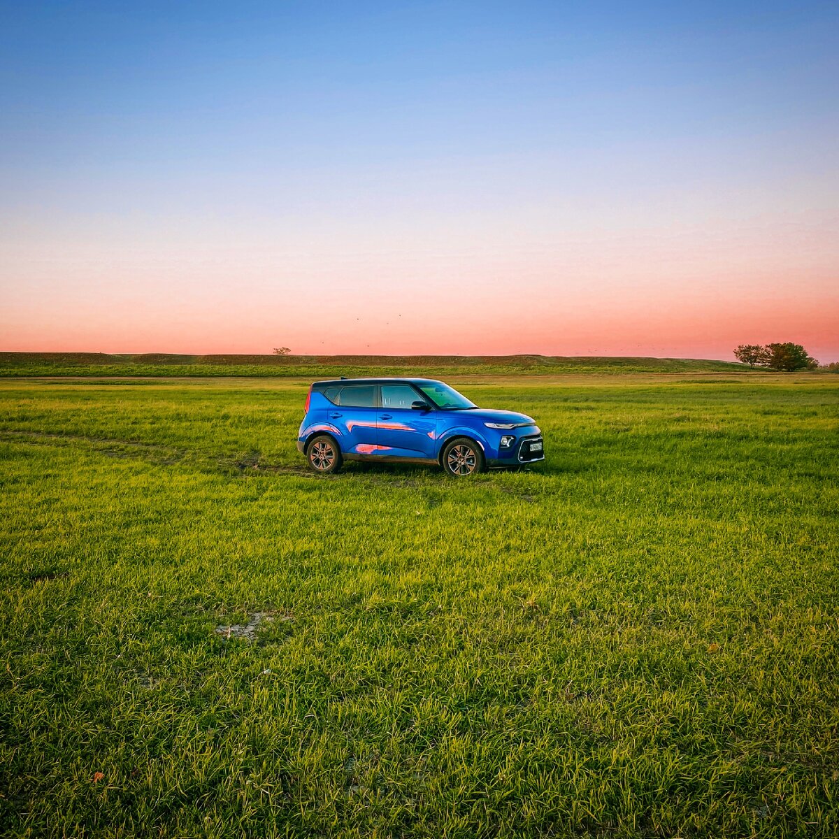 KIA SOUL. Природа Саратовской области.