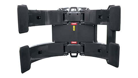 Зажимы для рулонов бумаги для погрузчиков