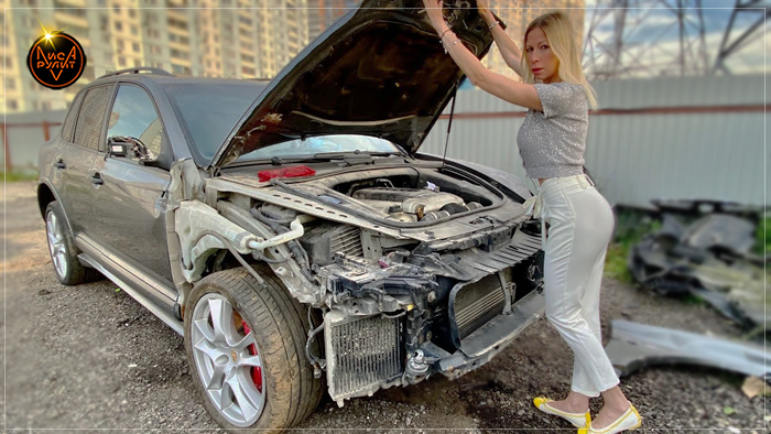 Porsche Cayenne GTS - автохлам на запчасти