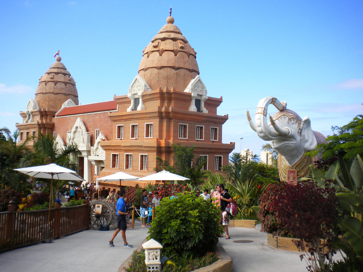 Вход в Siam Park.