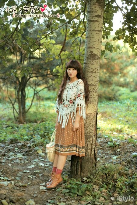 Mori Girl - Mori Girl.  Girls from the forest - the direction of the late 2000s.