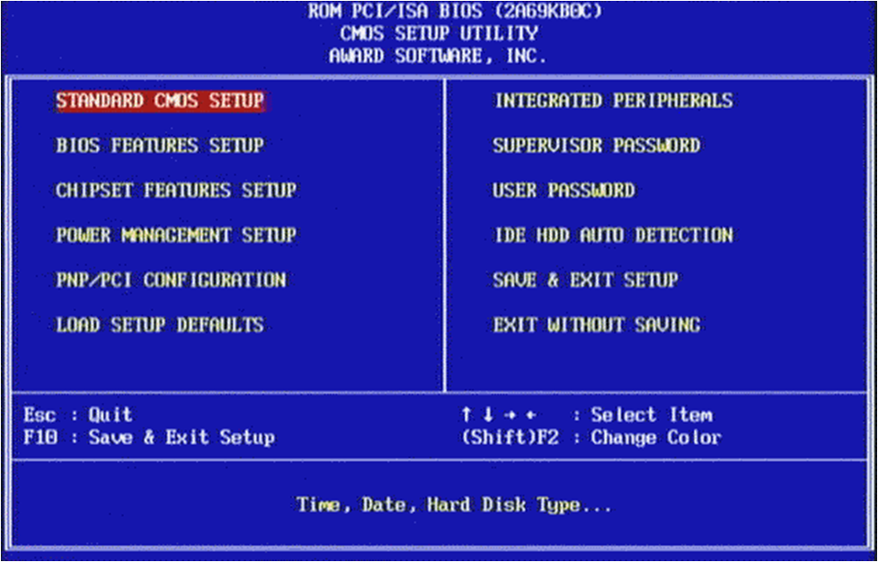 Award software bios. CMOS Setup Utility биос 1984-2002. Биос CMOS Setup Utility 2002-2010 года. Standard CMOS features что это в биосе. Award версии BIOS..