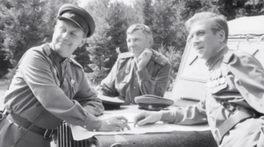 Кадр из фильма «На войне как на войне», режиссёр Виктор Трегубович, 1968 год