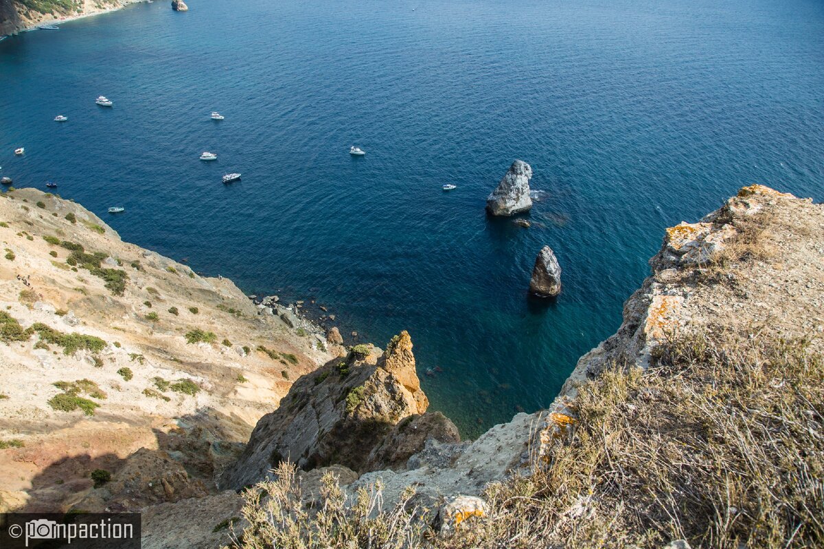 Виктор Балахнин на мысе Фиолент