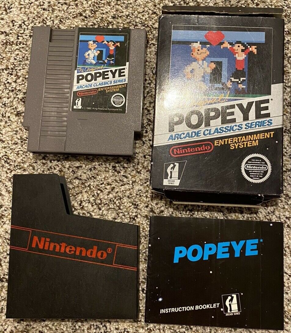 Popeye (NES, Famicom) 1983 | Игровой Альманах | Дзен