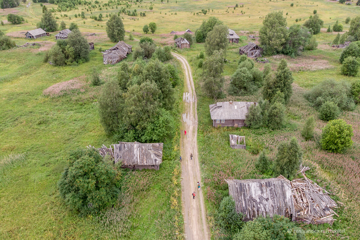 Как выглядит село