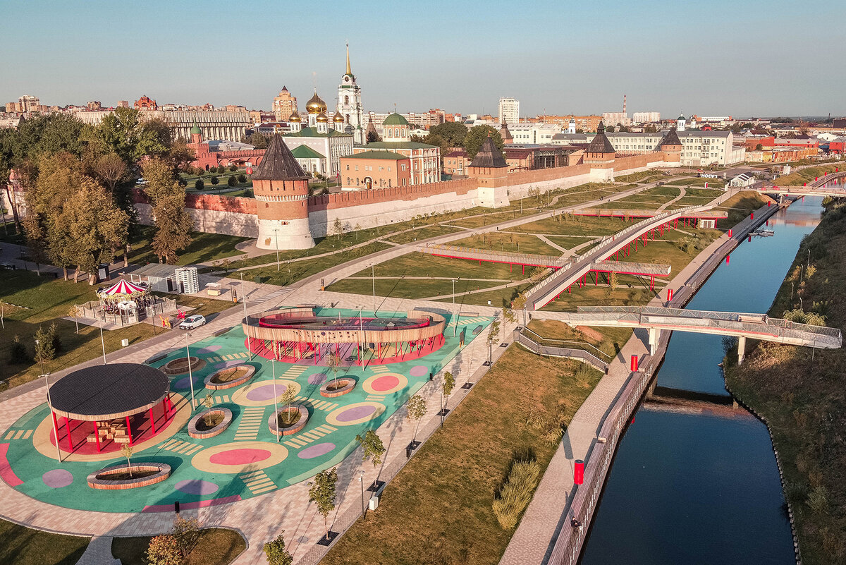 Казанская набережная тула схема