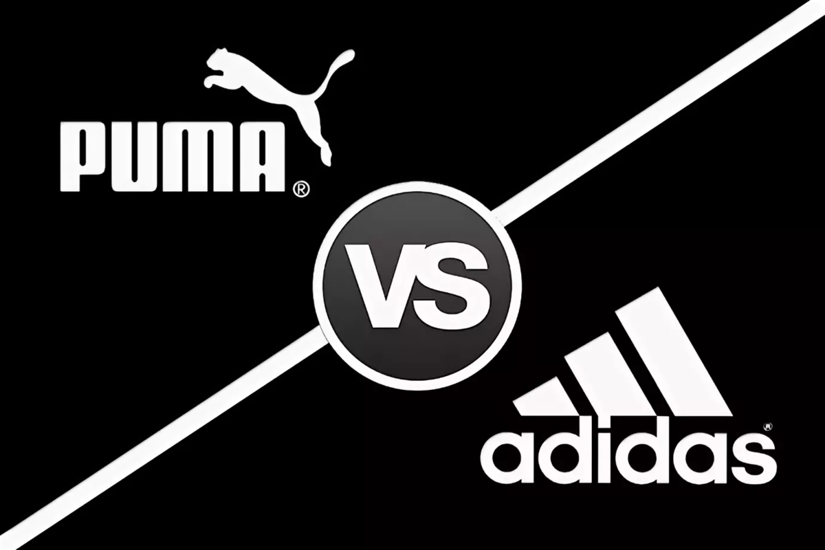 Пума против адидас. Puma против adidas. Адидас против Пумы. Адидас найк Пума vs. Пума бренд против адидас.