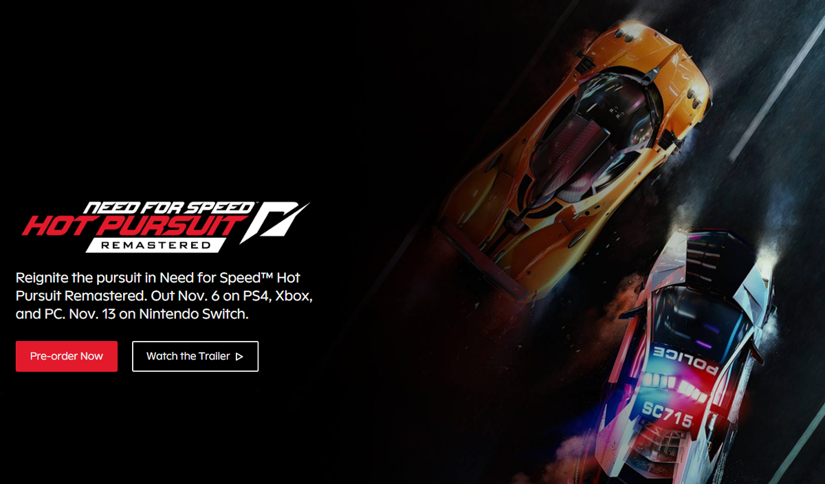 Скриншот с сайта: https://www.ea.com/en-gb/games/need-for-speed/need-for-speed-hot-pursuit-remastered