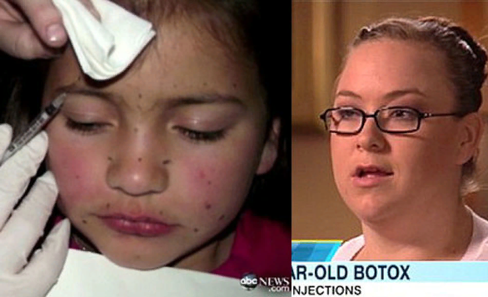 Керри Кэмпбелл  и ее маленькая дочь Бритни.