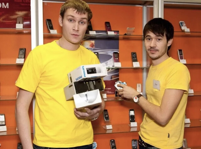 Колян Наумов и Эдик из сериала Реальные пацаны