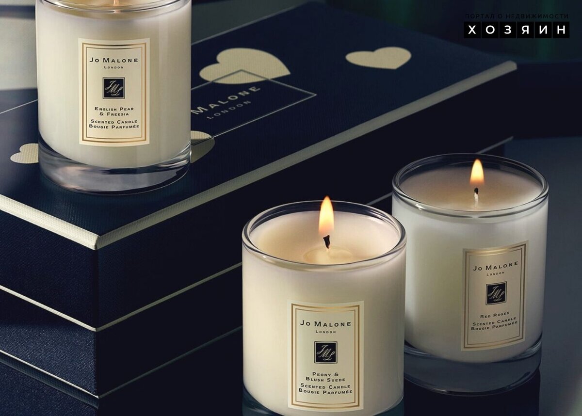 Свечи Jo Malone стоят от 5 тыс. за свечу. Фото из яндекса.