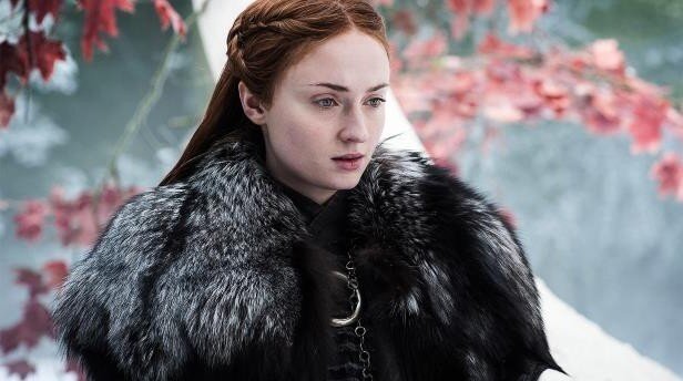Кадр из сериала "Игра престолов". Санса Старк, Софи Тернер