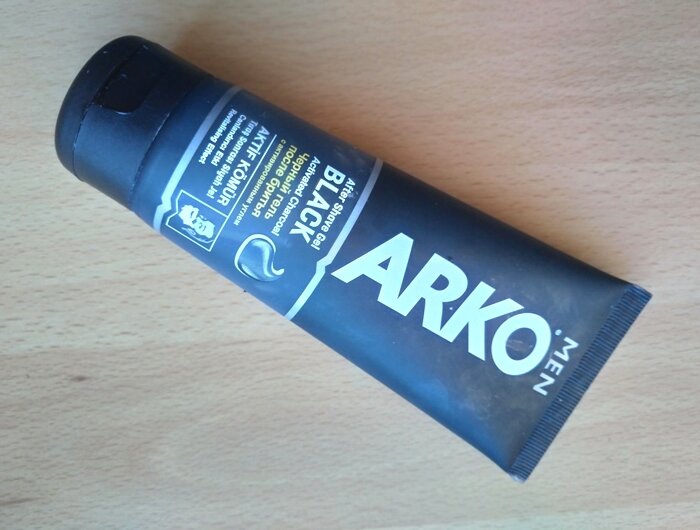 Гель после бритья «Men ARKO Black» с активированным углём