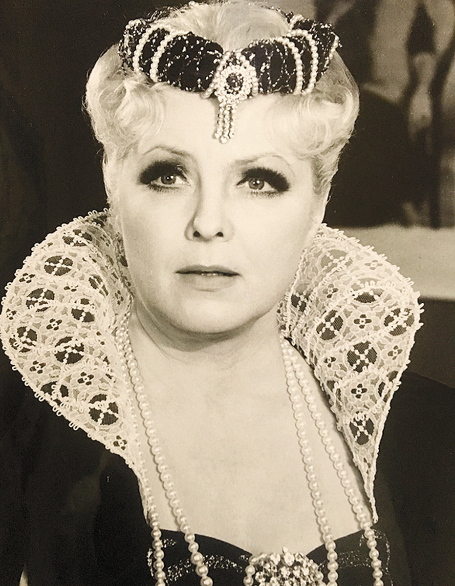 кадр из фильма-спектакля "Театр"1978 год