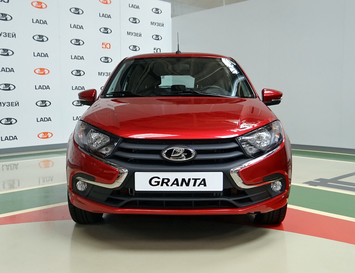X бампер Lada Granta лифтбек