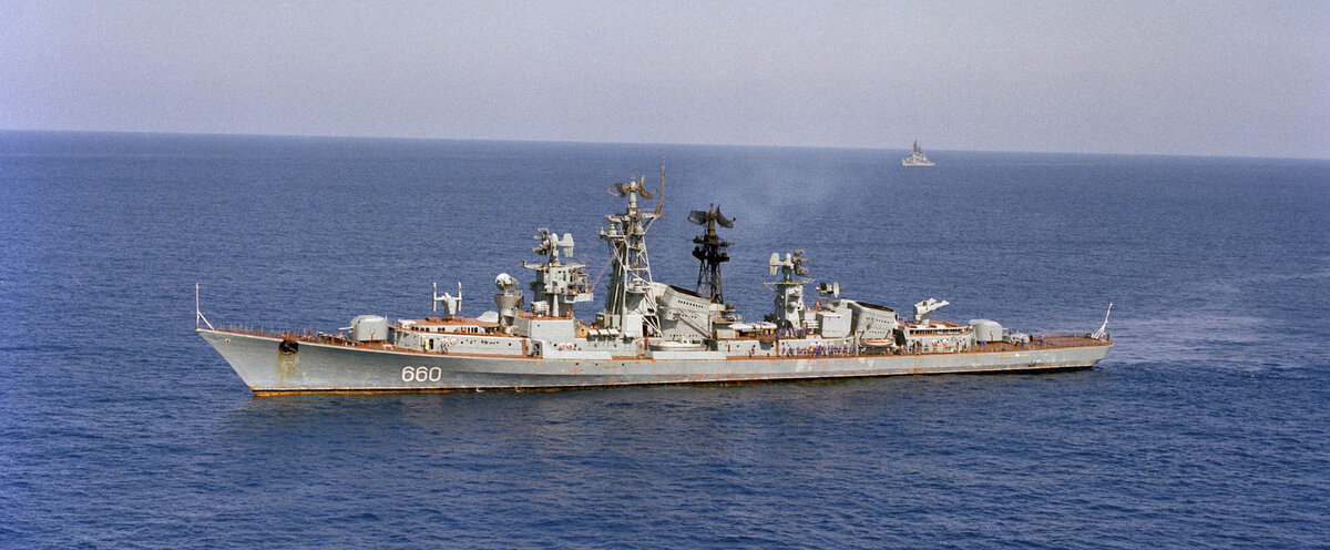 Большой противолодочный корабль "Сообразительный", 29 сентября 1983 года