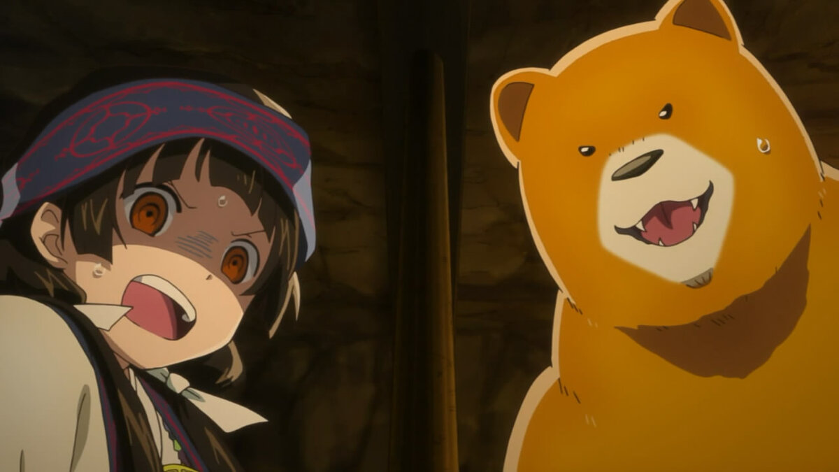 Жрица и медведь Kuma Miko